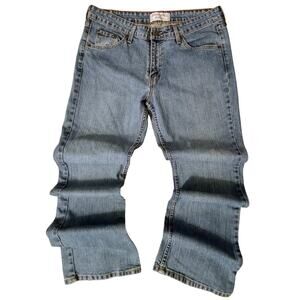 Levi Strauss Signature Women's Low Rise Bootcut Jeans Y2K Stretch Denim SZ 12M